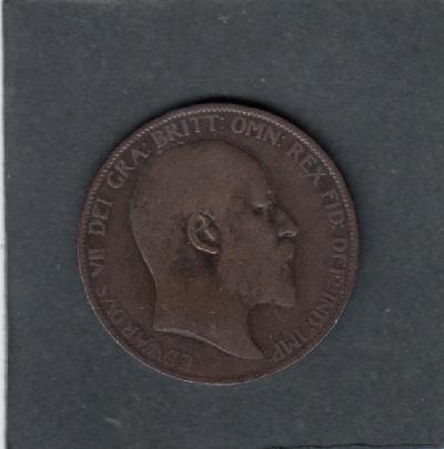 Beschrijving: 1 Penny EDWARD VII